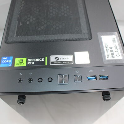 【通販センター】中古  THIRDWAVE GALLERIA CrazyRaccoon(Intel Core i7 14700F/16GB DDR5 (PC5)/SSD1TB/なし/NVIDIA GeForce RTX 4070 12GB/W11H64 MAR) 196608 