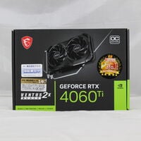 中古  MSI GeForce RTX 4060 Ti 8G VENTUS 2X BLACK E1 OC（RTX 4060 Ti 8GB） 3480032480 