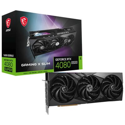 MSI  GeForce RTX 4080 SUPER 16G GAMING X SLIM (GeForce RTX 4080 SUPER 16GB) 