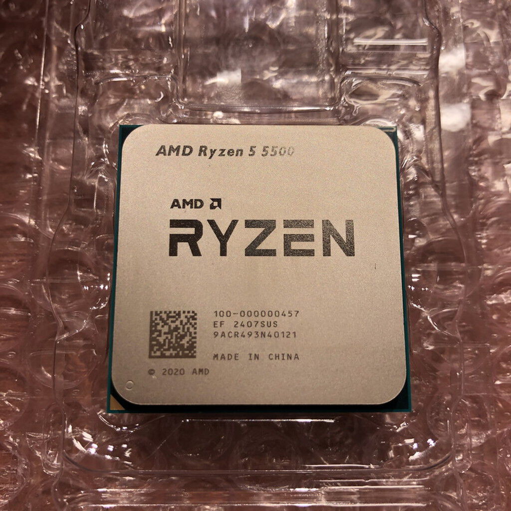 中古 AMD Ryzen 5 5500 (AM4/3.6GHz/19M/C6/T12/65W) 150184 （319282