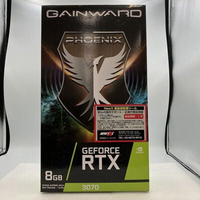【新潟店】中古  GAINWARD GeForce RTX 3070 Phoenix NE63070019P2-1041X-G（RTX3070 8GB） 3480039534 