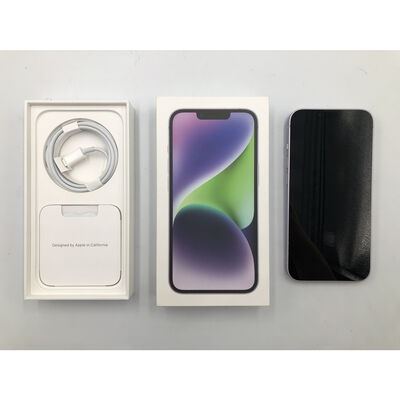 【水戸赤塚店】中古  【国内版SIMフリー】Apple iPhone14 6.1インチ 256GB (パープル) MPW93J/A 154909 