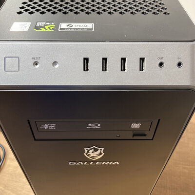 【富山本郷店】中古  THIRDWAVE GALLERIA XA7C-G60S (Core i7-10700/16GB/SSD512GB/BD-RE/GTX1660SUPER/W11H64) 4760001693 