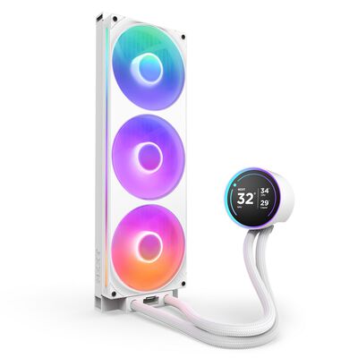 NZXT  KRAKEN ELITE 420 RGB RL-KR42E-W2 (ホワイト) 