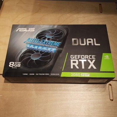 【鹿児島店】中古  ASUS DUAL-RTX2060S-O8G-EVO-V2 (RTX2060 SUPER) 4700000877 