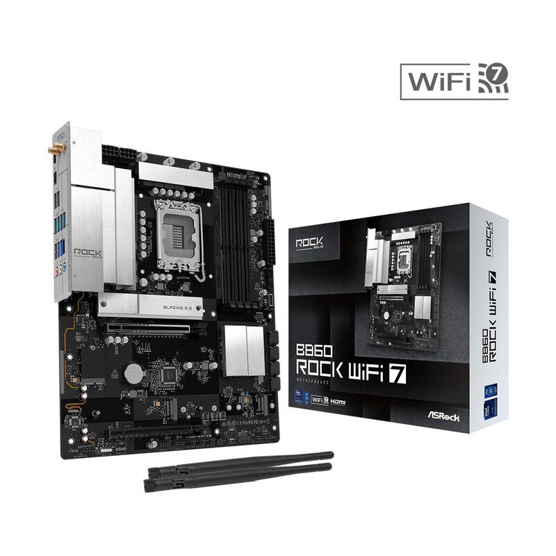 ASRock B860 Rock WiFi 7 (B860 1851 ATX) ｜ パソコン通販のドスパラ