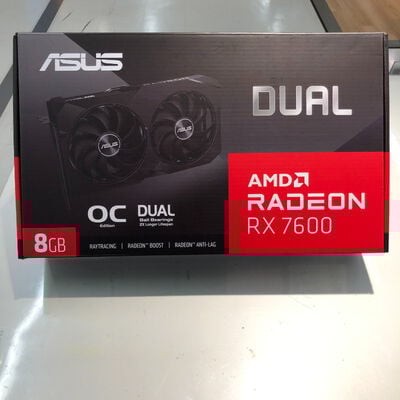 【姫路店】中古  ASUS DUAL-RX7600-O8G-V2 (RX7600 8G) 162744 