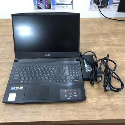 【宮崎恒久店】中古  MSI Pulse GL66 12UGK 815JP (Core i7-12900H/32GB/SSD1TB/RTX3070/WLAN/15.6FHD/W11P64) 5160000525【8/14価格改定!】 