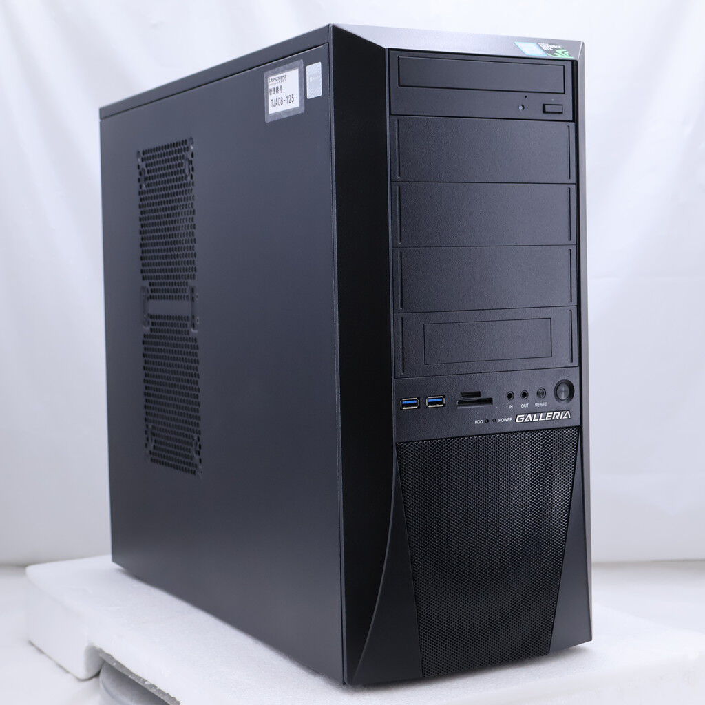 中古 THIRDWAVE GALLERIA KT(Intel Core i7 8700K/16GB DDR4 (PC4