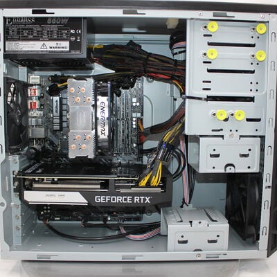 【通販センター】中古  インバースネット FRONTIER(Intel Core i7 10700KF/16GB DDR4 (PC4)/SSD256GB/なし/NVIDIA GeForce RTX 3070 8GB/W11H64 MAR) 194207 
