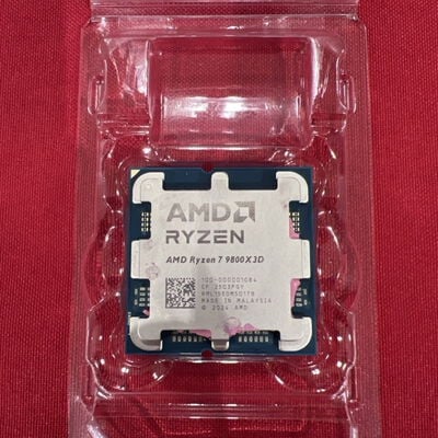 【静岡東瀬名店】中古  AMD Ryzen 7 9800X3D (AM5/4.7/104M/C8/T16/120W) 1460025260 