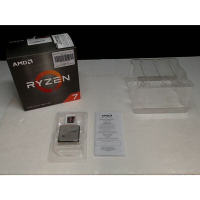 【前橋ｲﾝﾀｰｱｶﾏﾙ店】中古  AMD Ryzen 7 5700X BOX (AM4/3.4GHz/36M/C8/T16/65W) 4540001896 
