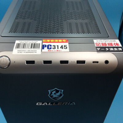 【秋葉原本店】中古  THIRDWAVE GALLERIA XDR7A-R57T-GD 187661【4/9値下げ!】 