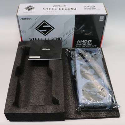 【札幌店】中古  ASRock RX9060XT SL 16GO(RX9060XT Steel Legend 16G) 179896 