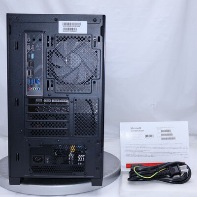 【通販センター】中古  デスクトップPC SURUGA 7000GC(AMD Ryzen 5 7500F/32GB/SSD1TB/なし/NVIDIA GeForce RTX5060 8G/W11H64)ブラック 189481 