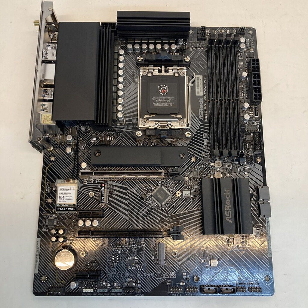中古 ASRock B650 PG Lightning WiFi (B650 AM5 ATX DDR5) 3180006480