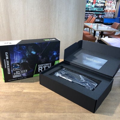 【姫路店】中古  玄人志向 GALAKURO GAMING GG-RTX3060-E12GB/OC/DF（RTX3060 12GB） 3480038650 
