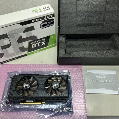 【町田店】中古  Palit NE63050T19P1-190AD(RTX3050 8GB) 3330003335 
