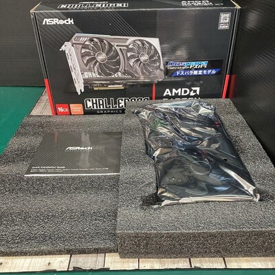 【広島店】中古  ASRock RX9060XT CL 16G (RX9060XT Challenger 16GB) 188998 