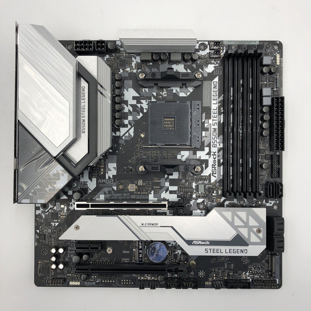 中古 ASRock B550M Steel Legend (B550 AM4 mATX DDR4) 142939