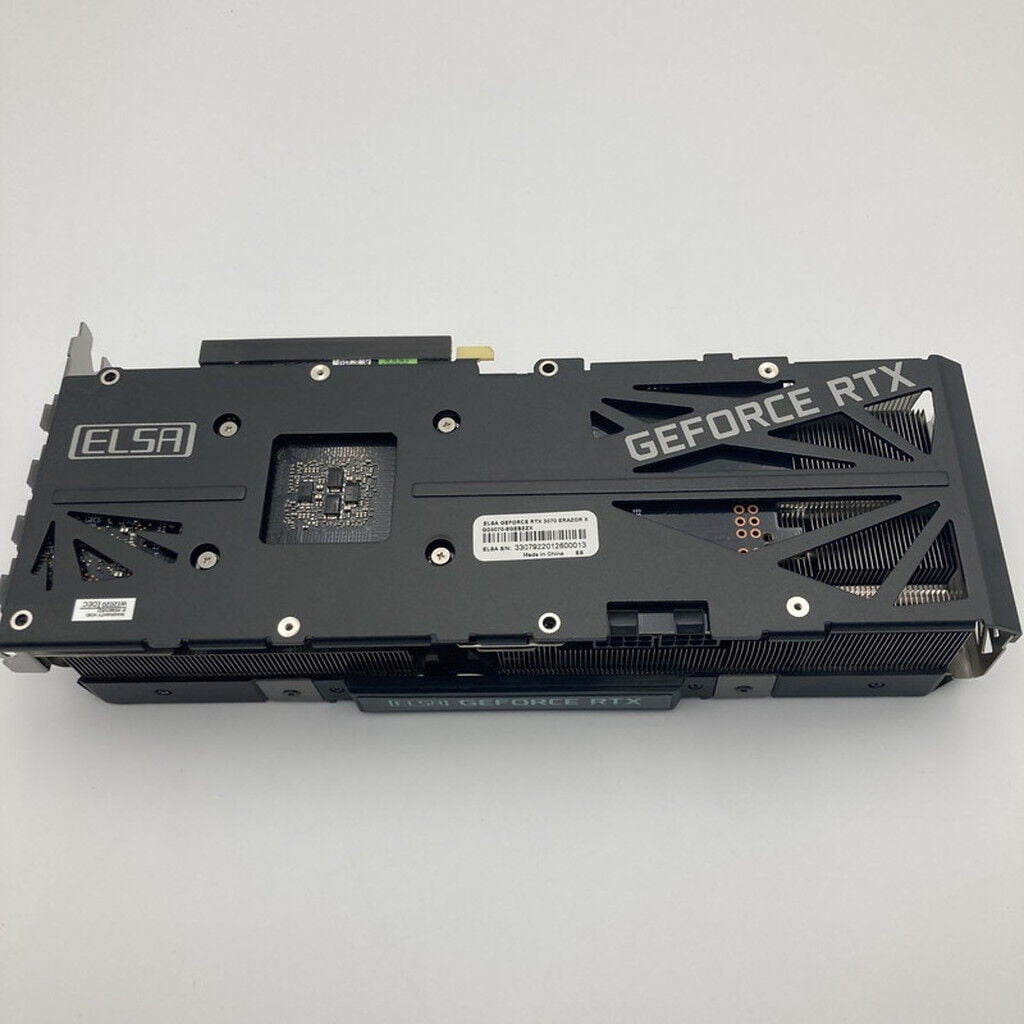 中古 ELSA GeForce RTX 3070 ERAZOR X GD3070-8GEREZX (RTX3070 8G