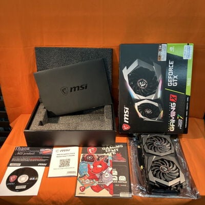【なんば店】中古  MSI GeForce GTX 1660 GAMING X 6G 3480037236 