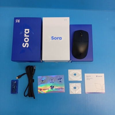 【大須店】中古  Ninjutso nj-sora-v2-black-8k (無線 ｹﾞｰﾐﾝｸﾞﾏｳｽ) 3120024217 