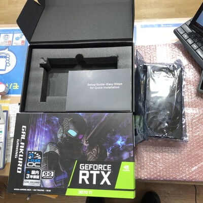 【宮崎恒久店】中古  玄人志向 GG-RTX3070Ti-E8GB/DF GALAKURO GAMING（RTX3070Ti 8GB） 3480037337 