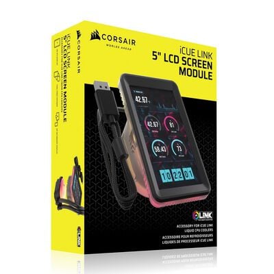Corsair  iCUE LINK 5" LCD Screen Module Black CW-9061043-WW (ブラック) 