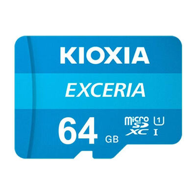 キオクシア  マイクロSDXCカード 64GB LMEX1L064GG4 EXCERIA UHS-I Class10 キオクシア 海外パッケージ品 ［並行輸入品］ 