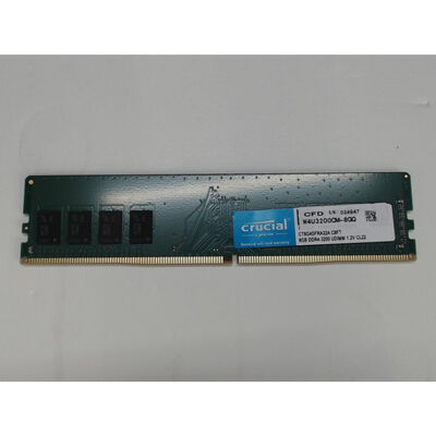 【前橋ｲﾝﾀｰｱｶﾏﾙ店】中古  Crucial CFD W4U3200CM-8GQ (DDR4-3200 8GB) 4540001457 