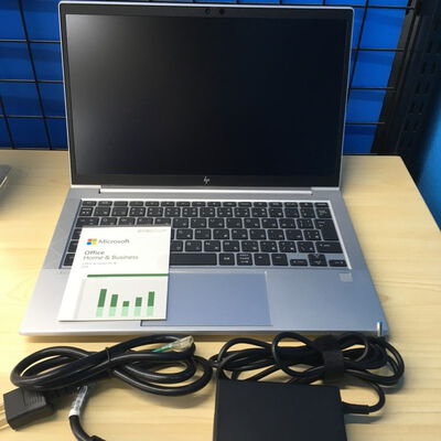 【博多店】中古  HP EliteBook 830 G8 MSO (Intel Core i5 1145G7 2.6GHz/16GB/SSD256GB/-/オンボード/13.3/1920x1080/Wi-Fi/WEBCAM/W11P/Microsoft Office Home and Business 2024) 190058 