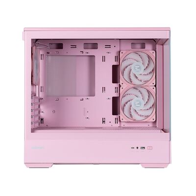 ZALMAN  P30 PINK V2 (MicroATX ガラス ピンク) 