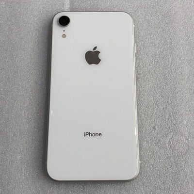 【甲府飯田店】中古  【SIMロック解除済み】【docomo】 Apple iPhoneXR 64GB (ホワイト)  MT032J/A 155317 