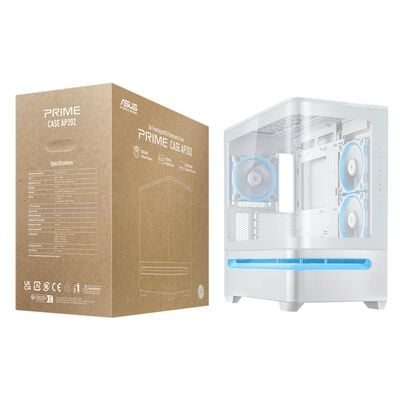 ASUS  PRIME AP202 TG ARGB WHITE (MicroATX ガラス) 