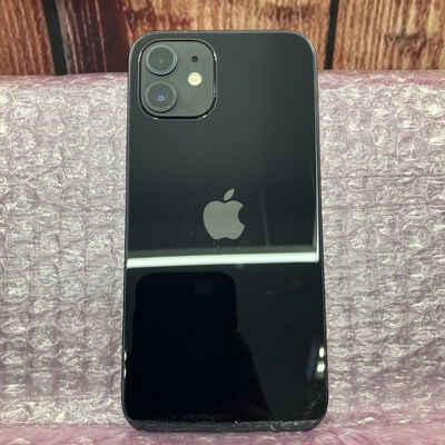 【富士青葉店】中古  【docomo】Apple iPhone12 6.1インチ 64GB (ブラック) MGHN3J/A 143752 