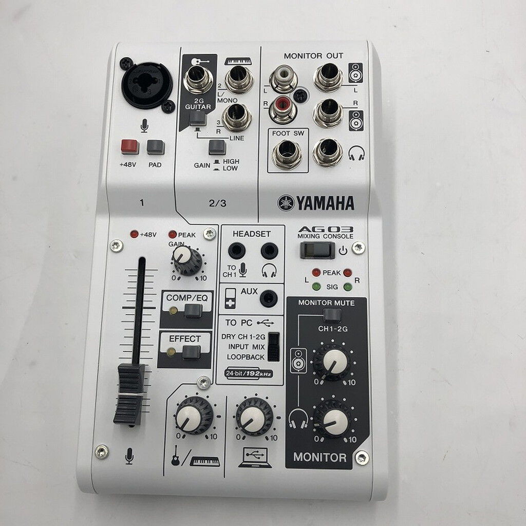 中古 YAMAHA AG03 4580002210 （377655） ｜ パソコン通販のドスパラ
