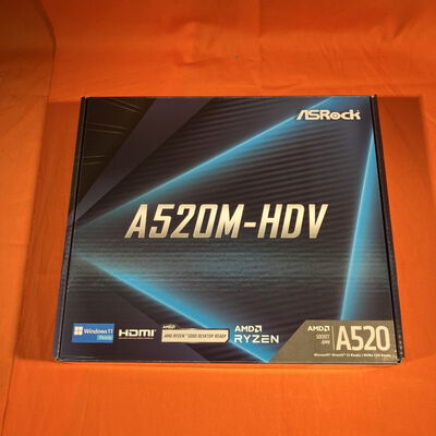 【なんば店】中古  ASRock A520M-HDV (A520 AM4 mATX DDR4) 143667 
