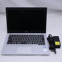 中古  【ジャンク品/保証無/返品質問不可】NEC VersaPro タイプVB PC-VKM17BZG4 (Core i5 8350U/8GB/SSD256GB/-/オンボード/12.5/1366x768/Wi-Fi/WEBCAM/W11H64 MAR) 186219 