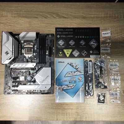 【松山環状枝松店】中古  ASRock Z590 Steel Legend WiFi 6E (Z590 1200 ATX) 4560001341 