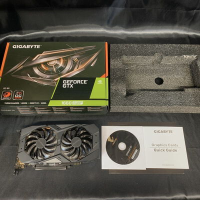 【横浜駅前店】中古  GIGABYTE GV-N166SOC-6GD (GTX1660 SUPER) 141206 