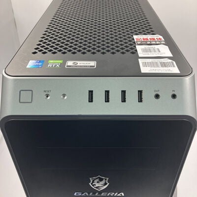 【なんば店】中古  THIRDWAVE GALLERIA XA7C-R38 (i7 12700/64GB/SSD2TB/RTX3080) 3280023113 