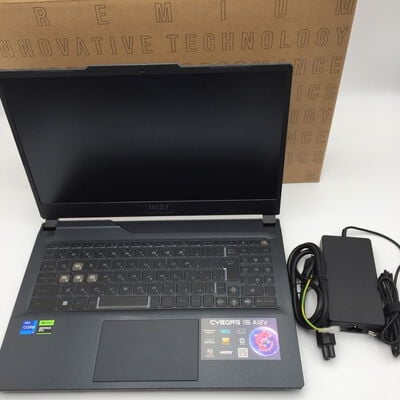 【神戸・三宮店】中古  MSI Cyborg 15AVF(i7-12650H/16GB/SSD512GB/RTX4060/W11H) 3430006575 