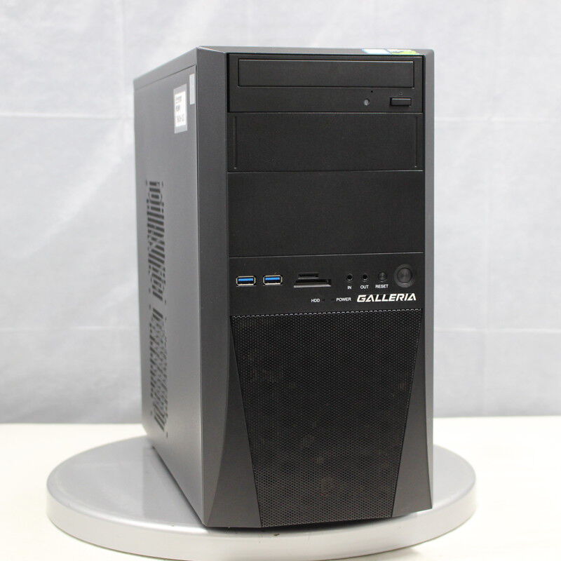 苫小牧バナナ】ドスパラ THIRDWAVE ゲーミングPC でか i5 9400 メモリ8GB SSD240GB HDD2TB MAGNATE IM