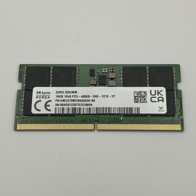 【秋葉原本店】中古  PC5-38400 16GB ノート用 158769 