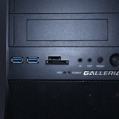 【通販センター】中古  THIRDWAVE GALLERIA KT(Intel Core i7 8700K/16GB DDR4 (PC4)/SSD500GB/DVDマルチ/NVIDIA GeForce GTX 1080 Ti 11GB/W11H64 MAR) 202567 