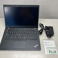 中古  LENOVO ThinkPad X13 (AMD Ryzen 5 Pro 4650U 2.10GHz/32GB/SSD256GB/-/オンボード/13.3/1920x1080/Wi-Fi/WEBCAM/W11P/Microsoft Office Home and Business 2024) 184183 