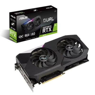 ASUS  DUAL-RTX3070-O8G-V2 (GeForce RTX 3070 8GB) 