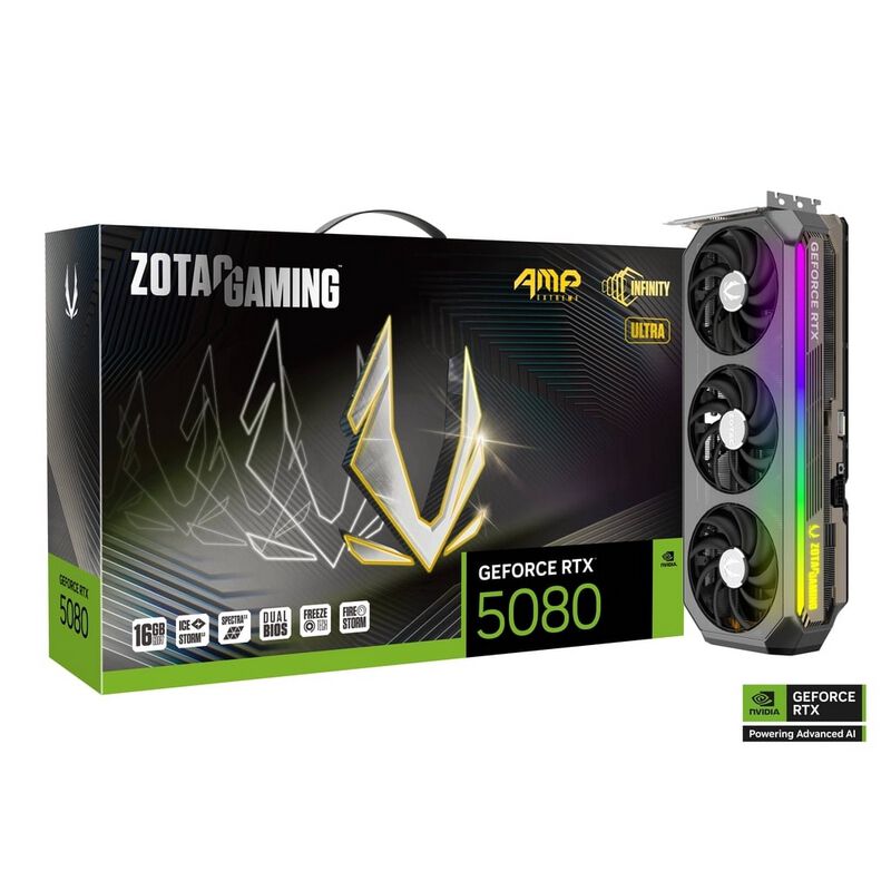 ZOTAC ZT-B50800BU-10P (ZOTAC GAMING GeForce RTX 5080 AMP