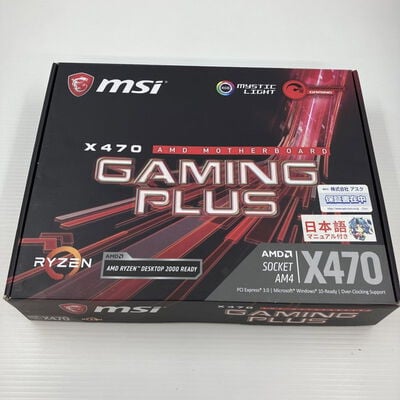 【秋葉原本店】中古  MSI X470 GAMING PLUS (X470 AM4 ATX DDR4) 137106 